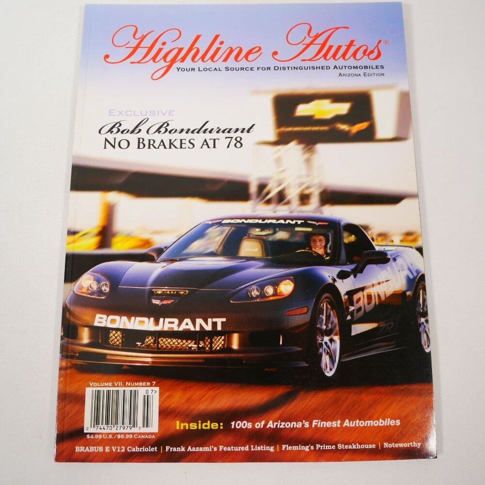 Set Of 5 Highline Autos Magazines Featuring Luxury & Sports Cars - Picture 6 of 11